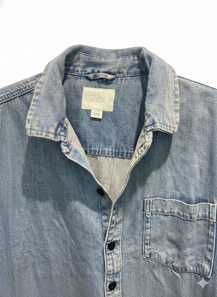 Zara Jeans Shirt
