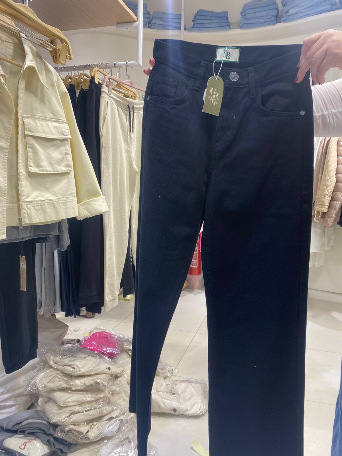 Wes Grace Washed Black Pants