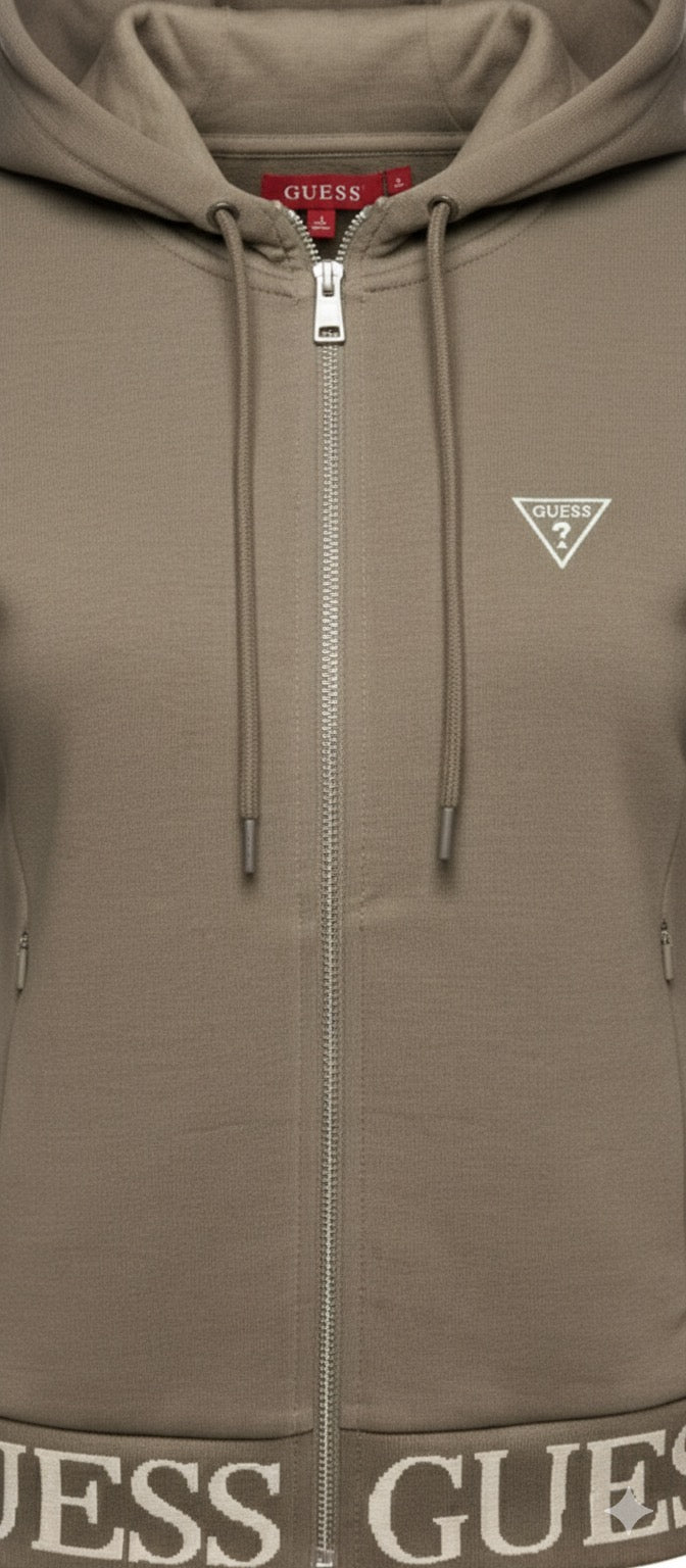 Guess Sweatshirt With Zipper