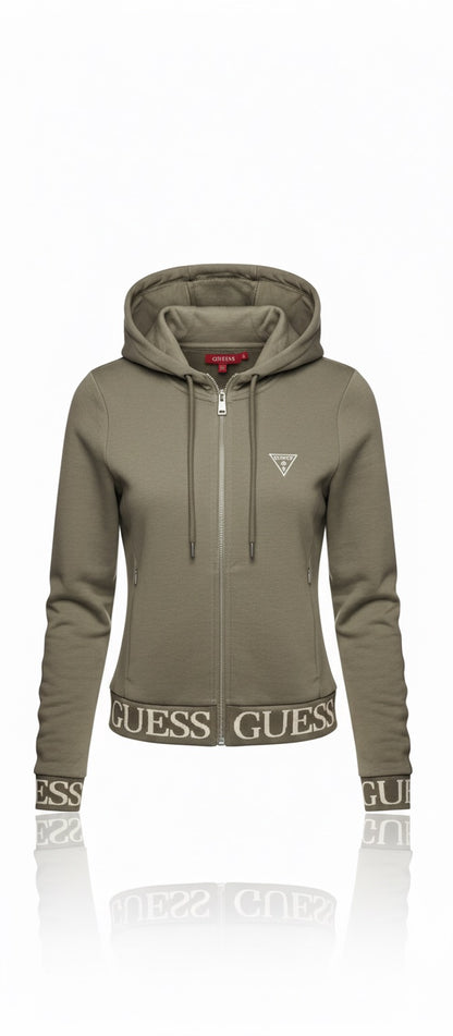 Guess Sweatshirt With Zipper