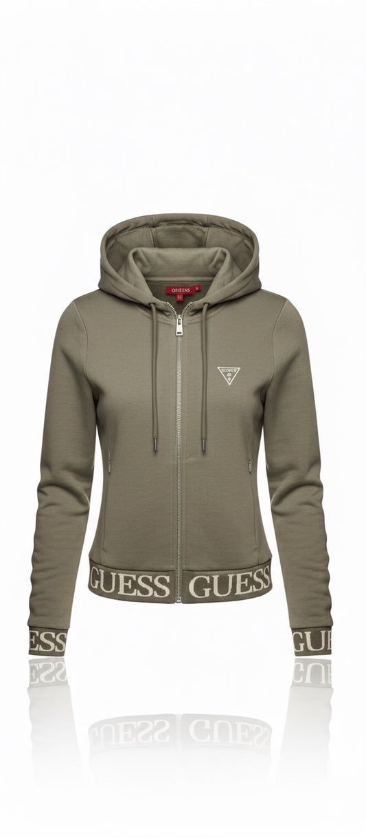 Guess Sweatshirt With Zipper