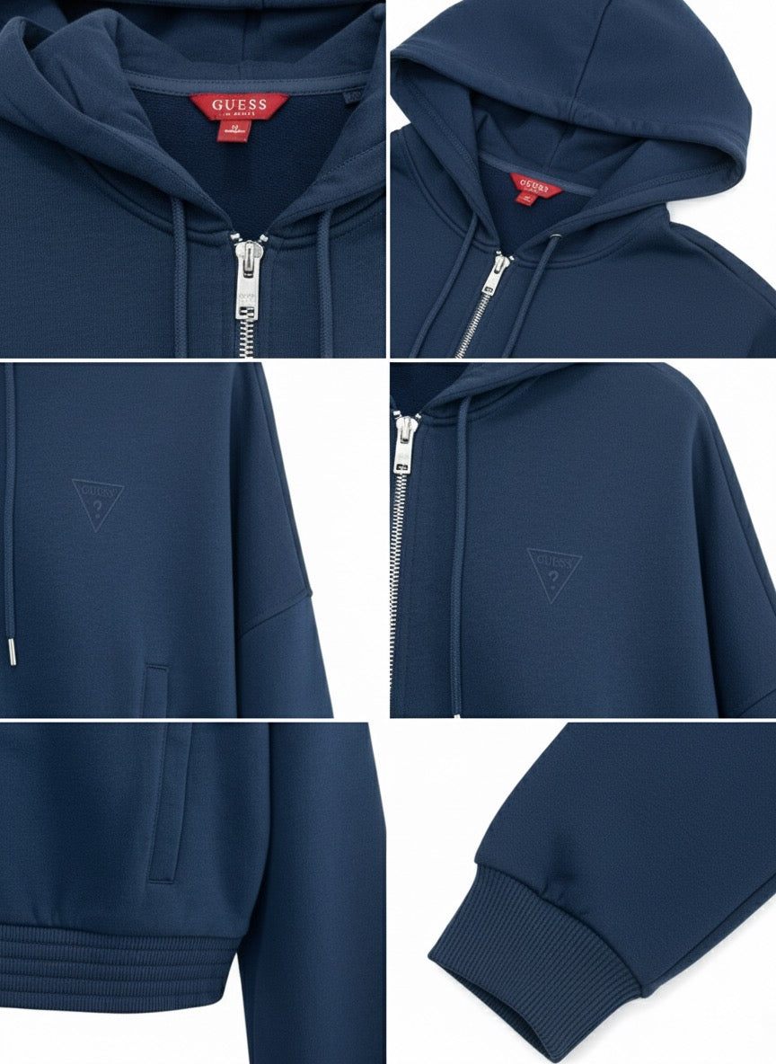 Guess Sweatshirt With Zipper